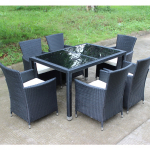 Обеденная плетеная группа KM-1302
