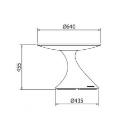 Столик пластиковый журнальный-thumbs-Фото3