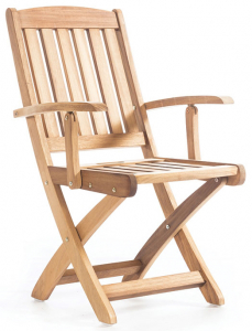 Кресло деревянное складное WArt Samba K ироко Фото 4