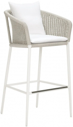 Кресло барное плетеное с подушками-thumbs-Фото1