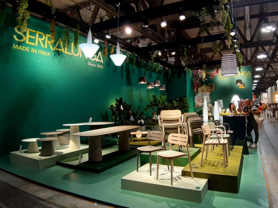 Проекты - Serralunga на выставке Salone del Mobile.Milano 2022