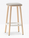 Табурет полубарный с обивкой PEDRALI Babila алюминий, ясень, ткань Фото 8