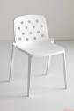 Стул пластиковый Gaber Isidora технополимер белый Фото 4