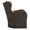 Кресло лаунж плетеное с подушками JANUS et Cie Butterfly II алюминий, искусственный ротанг, акрил ява Фото 4