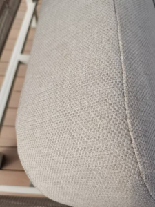 Шатер с лежаками Higold Borromeo алюминий, роуп, олефин бежевый, светло-серый Фото 15