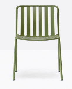 Стул металлический PEDRALI Coney сталь зеленый Фото 7