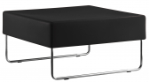Пуф модульный PEDRALI Host Lounge сталь, полиэтилен черный Фото 1