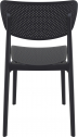 Стул пластиковый Siesta Contract Lucy стеклопластик черный Фото 8