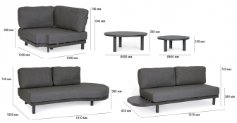 Комплект металлической лаунж мебели-thumbs-Фото3