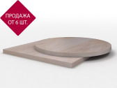Столешница МДФ 25 мм фанерованная шпоном дуба Россия ДСП Фото 1