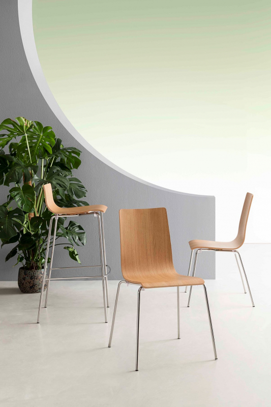 Стул деревянный барный Lila Stool 79