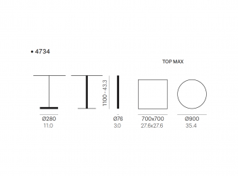 Подстолье металлическое барное-thumbs-Фото3