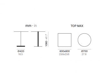 Подстолье пластиковое барное-thumbs-Фото3
