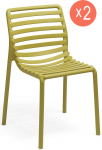 Комплект пластиковых стульев Doga Bistrot Set 2