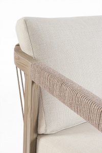 Комплект лаунж мебели Garden Relax Kalimera алюминий, роуп, олефин древесный Фото 10