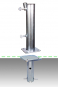 База для крепления зонта с центральной опорой в грунт Scolaro BTC металл стальной Фото 2