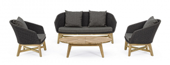 Комплект деревянной плетеной мебели-thumbs-Фото4