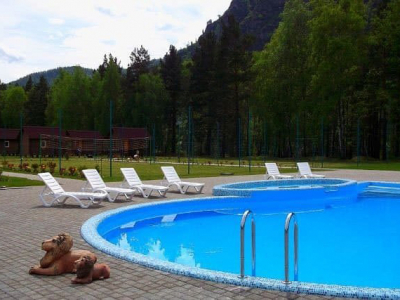 Туристическая база, горный Алтай