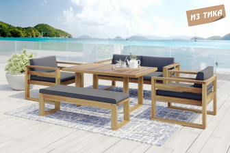 Комплект деревянной мебели-thumbs-Фото1