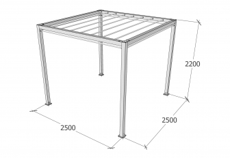 Шатер металлический со шторами-thumbs-Фото3