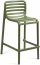Стул пластиковый полубарный Nardi Doga Stool Mini стеклопластик агава Фото 4