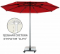 Зонт профессиональный Ø2.5 м THEUMBRELA SEMSIYE EVI Avocado Clips алюминий, акрил Фото 1