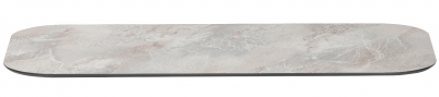 Столешница прямоугольная со скругленными углами Scab Design Compact Laminate для подстолья Tripe Double компакт-ламинат HPL каменный Фото 1