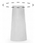 Подстолье пластиковое барное Myyour Ghost XL Liberty полиэтилен Фото 1