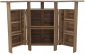 Стол деревянный барный складной Giardino Di Legno Evolution  тик Фото 1