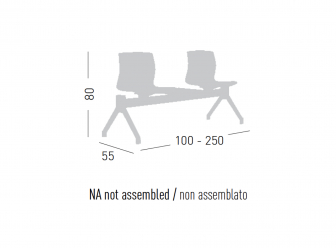 Скамейка пластиковая трехместная-thumbs-Фото3