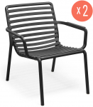 Комплект пластиковых кресел Doga Relax Set 2