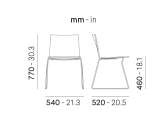 Стул деревянный на полозьях-thumbs-Фото3