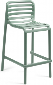 Стул пластиковый полубарный Nardi Doga Stool Mini стеклопластик мятный Фото 1