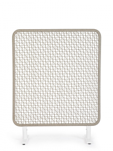 Ширма декоративная Garden Relax Babilo алюминий, роуп белый, серый Фото 3