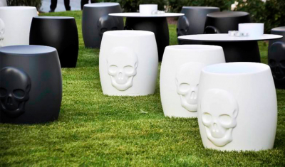 Пуф пластиковый Myyour Skull Stool Indoor-Outdoor полиэтилен Фото 7
