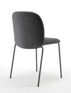 Стул с обивкой Scab Design Mentha Pop сталь, технополимер, ткань антрацит Фото 3