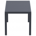 Стол пластиковый Siesta Contract Ares 140 пластик темно-серый Фото 8
