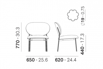 Стул лаунж с обивкой-thumbs-Фото3