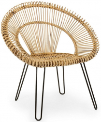 Кресло металлическое плетеное-thumbs-Фото1