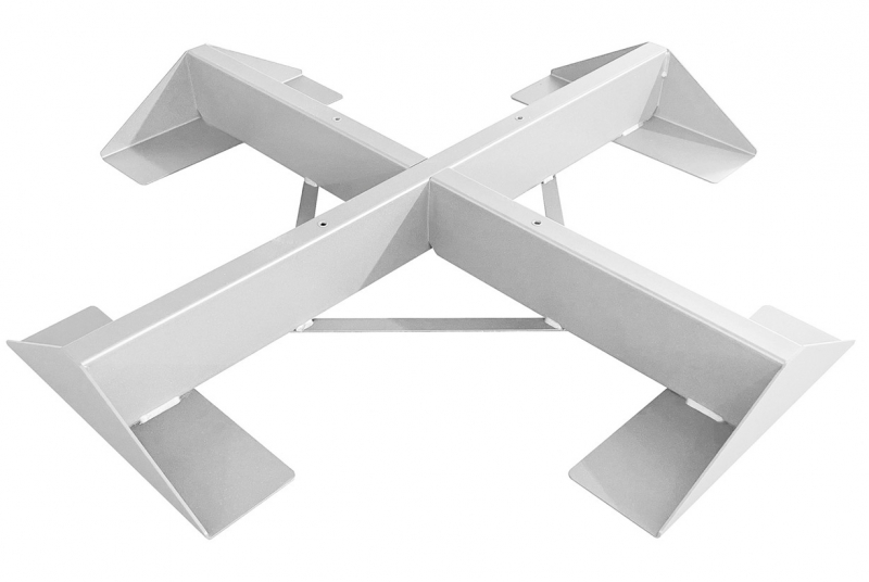 Зонт профессиональный двухкупольный 3х6 м Alu Double Starwhite