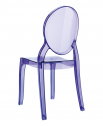 Стул прозрачный детский Siesta Contract Baby Elizabeth поликарбонат фиолетовый Фото 8