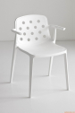 Кресло пластиковое Gaber Isidora B технополимер белый Фото 4