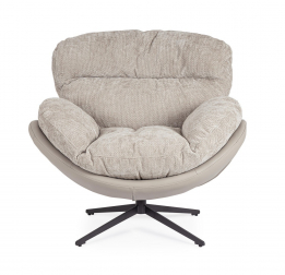 Кресло кожаное с подушкой-thumbs-Фото3