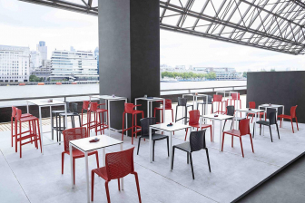 Стул пластиковый барный Spyker Stool