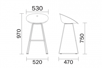 Кресло прозрачное барное-thumbs-Фото3