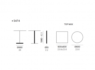 Подстолье металлическое барное-thumbs-Фото3