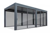 Пергола биоклиматическая моторизованная 3х6 м Pergola 120 Series