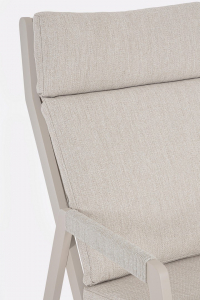 Кресло металлическое с подушками Garden Relax Emery алюминий, роуп, олефин Фото 7