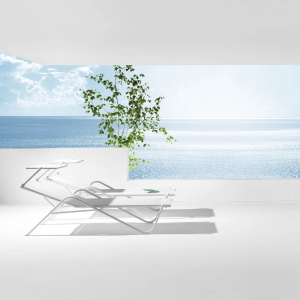 Шезлонг-лежак металлический EMU Holly сталь, emu-tex Фото 12