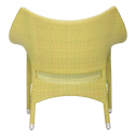 Кресло лаунж плетеное JANUS et Cie Amari алюминий, искусственный ротанг бамбуковый зеленый Фото 3